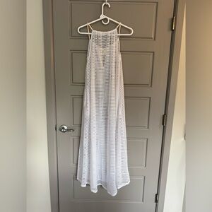 Beachy White Bathing Suit Coverup